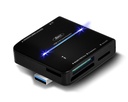 ADVANCE CR-008U3 lecteur de carte mémoire USB 3.2 Gen 1 (3.1 Gen 1) Noir