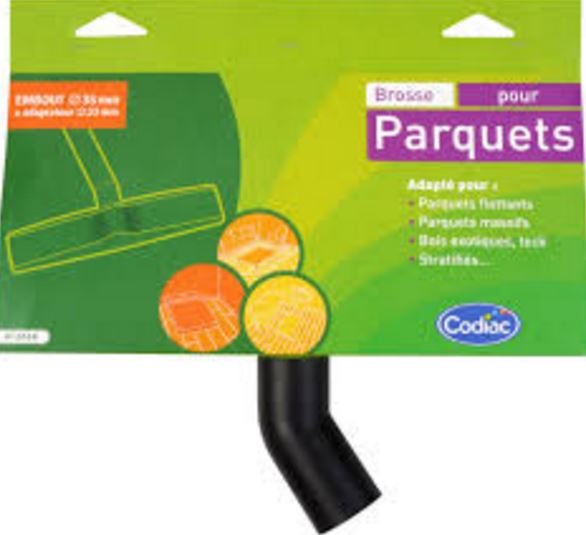 CODIAC Brosse Aspirateur Parquet + Emboutø 32
