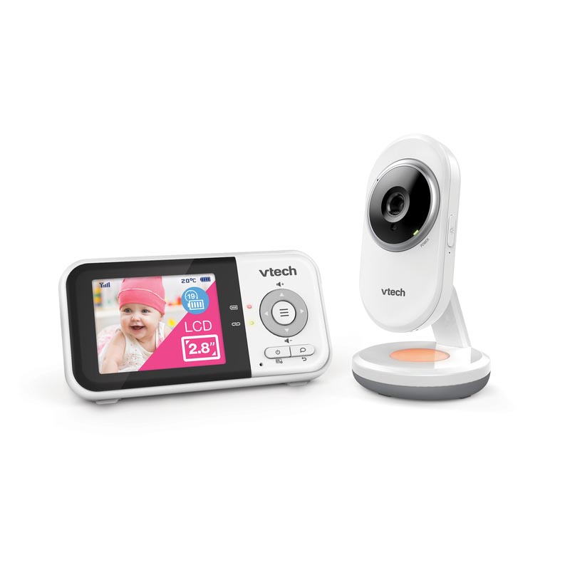 VTech BM3254 - Babyphone Vidéo Clear Plus (Écran 2.8)