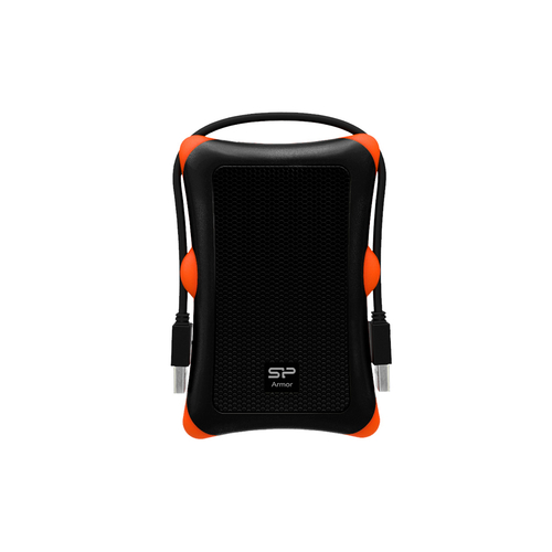 Silicon Power Armor A30 Boîtier disque dur/SSD Noir, Orange