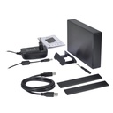 ADVANCE BX-308U3 Boîtier de disques de stockage Boîtier HDD Noir 3.5"