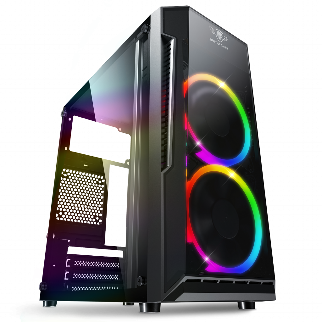 Spirit of Gamer Deathmatch 3 Mini Tower Noir