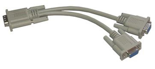 MCL CG-523C câble VGA 0,4 m VGA (D-Sub) 2 x VGA (D-Sub)