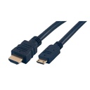 MCL MC382Z-5M câble HDMI HDMI Type A (Standard) HDMI Type C (Mini) Noir