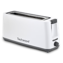 TECHWOOD Grille Pain Jumbo Blanc