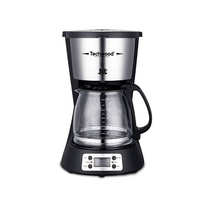 Techwood TCA-1296 machine à café Entièrement automatique Machine à café filtre 1,5 L
