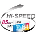 Silicon Power Elite 64 Go MicroSDXC UHS-I Classe 10