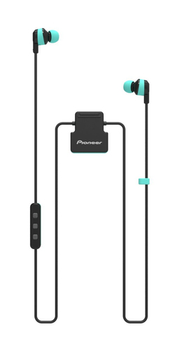 Pioneer ClipWear Active Casque Sans fil Ecouteurs Sports Micro-USB Bluetooth Noir, Couleur menthe