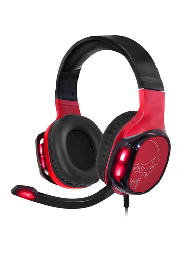 Spirit of Gamer ELITE-H60 Casque Avec fil Arceau Gaming USB Type-A Noir, Rouge