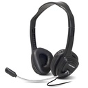 ADVANCE MIC-S765 casque Avec fil Arceau Bureau/Centre d'appels Noir