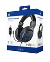 Bigben Interactive PS4OFHEADSETV3 casque Avec fil Arceau Gaming Noir, Bleu