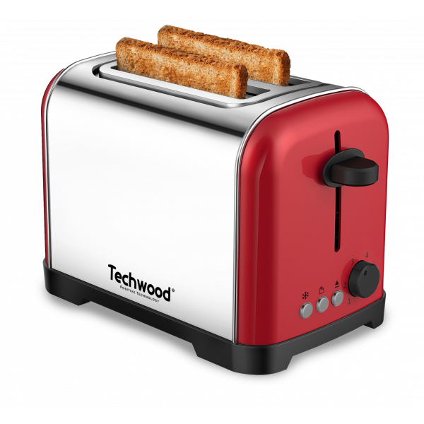 TECHWOOD Grille Pain inox
