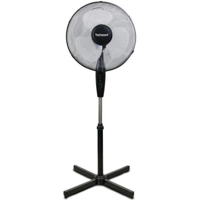 Techwood TVE-436 ventilateur Noir