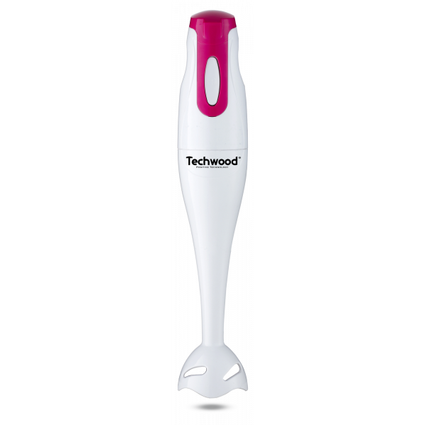 TECHWOOD Mixeur plongeant blanc/fushia 170W