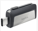 SanDisk Ultra Dual Drive USB Type-C lecteur USB flash 128 Go USB Type-A / USB Type-C 3.2 Gen 1 (3.1 Gen 1) Noir, Argent