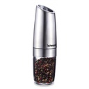 Techwood TPSI-269A Moulin pour assaisonnement Moulin à poivre et salière Acier inoxydable, Transparent