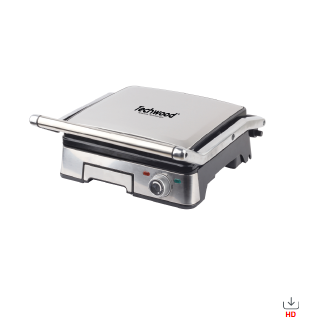 TECHWOOD Grill Panini Taille XL 180°