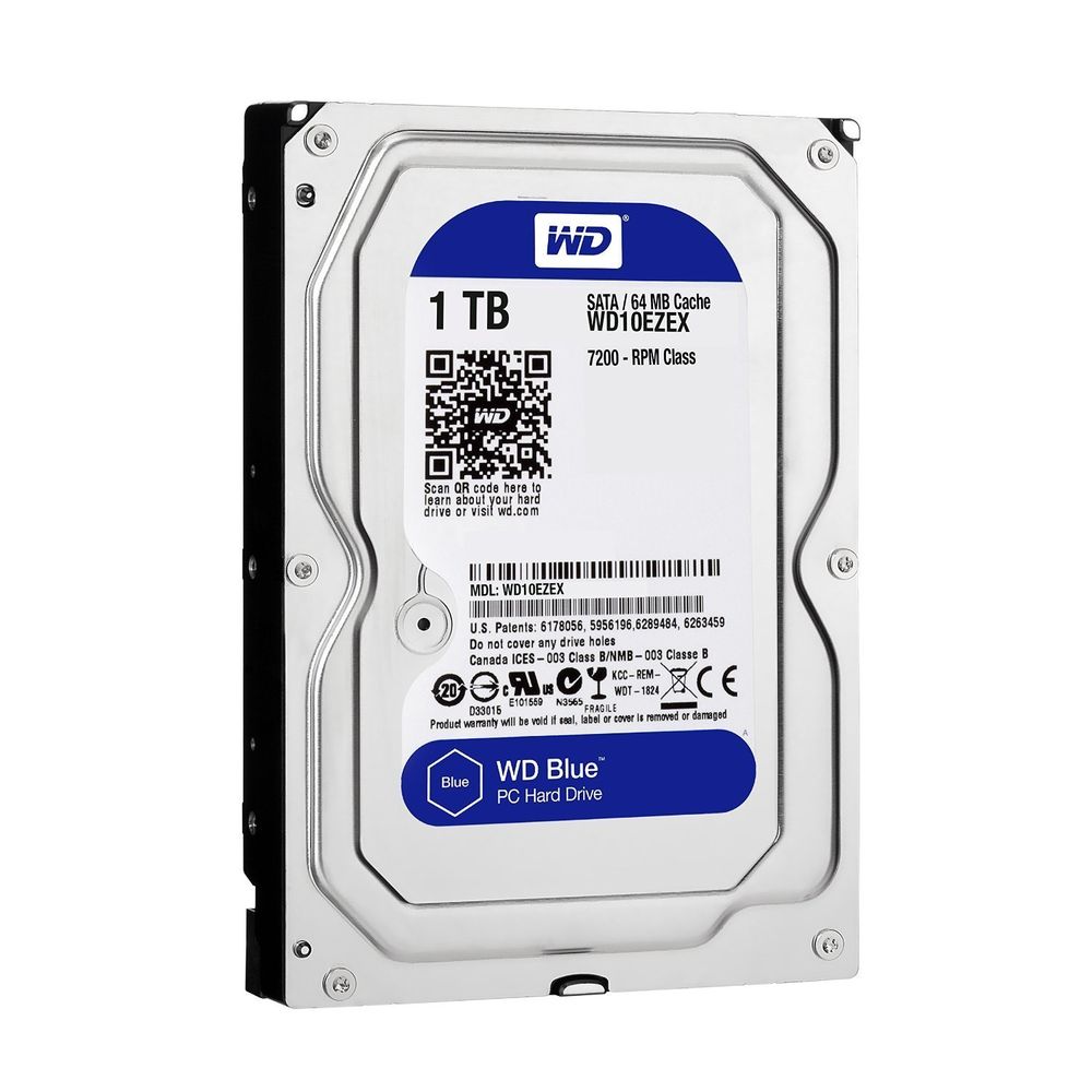 WD BLUE HDD 3.5'' 1To 64Mo Sata