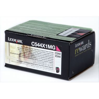 Toner à la marque Lexmark C544X1MG magenta trés haute capacité.