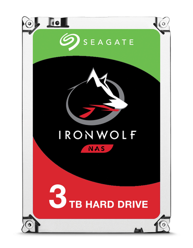 Seagate IronWolf ST3000VN007 disque dur 3 To 5900 tr/min 64 Mo 3.5" Série ATA III