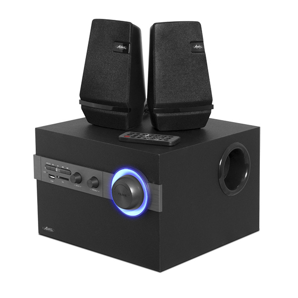 ADVANCE SP-U807B haut-parleur Noir Avec fil 6 W