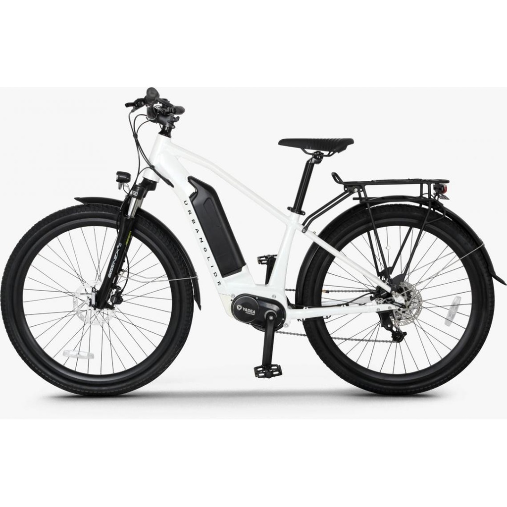 URBANGLIDE Vélo électrique M5 Blanc + Casque