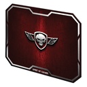 Spirit of Gamer Winged Skull Tapis de souris de jeu Noir, Rouge