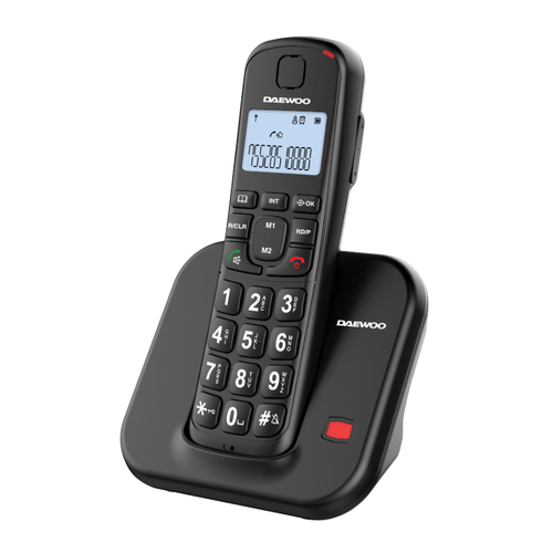 Daewoo DTD-7200B Téléphone DECT Noir