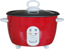 Techwood TCR-105 cuiseur à riz 1 L 400 W Noir, Rouge, Blanc