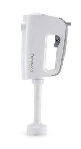 TECHWOOD Batteur et pied mixeur Blanc
