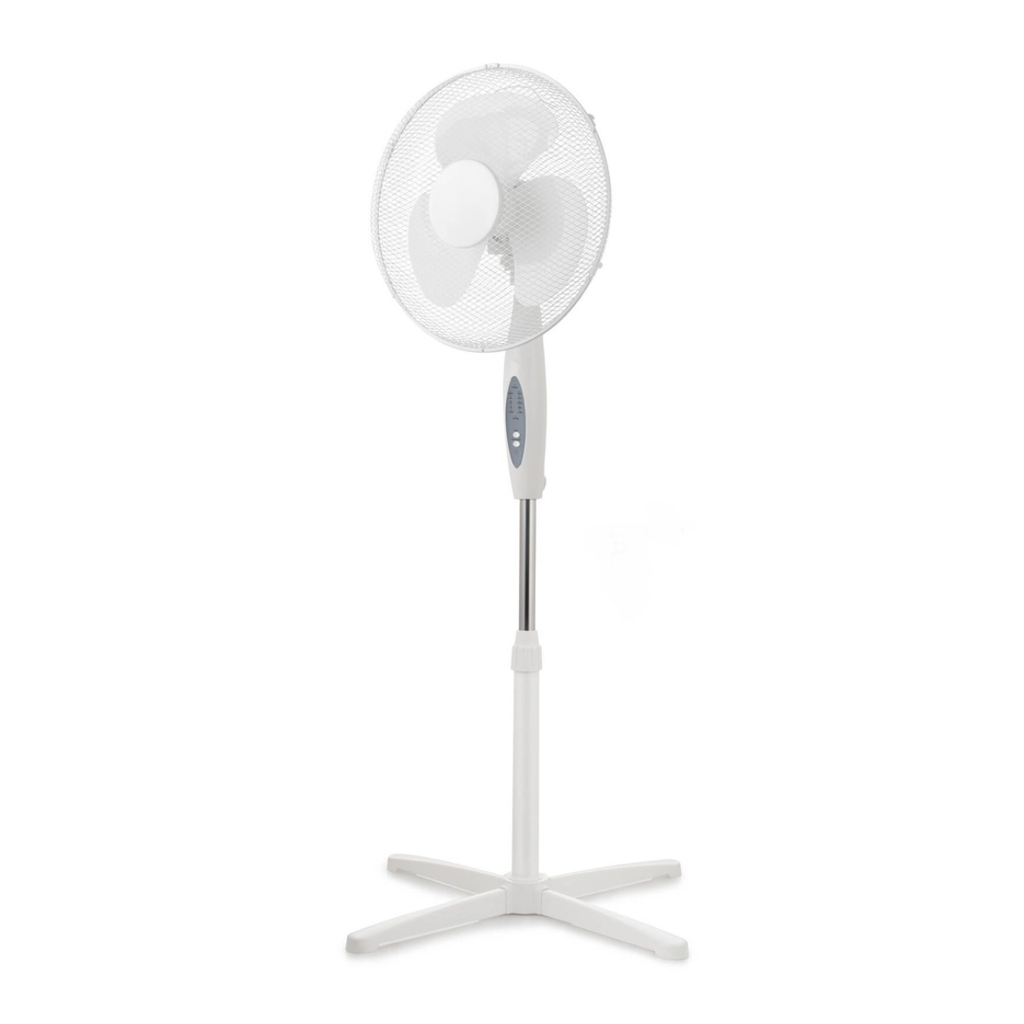 WHITE PEARL Ventilateur sur pied  40CM