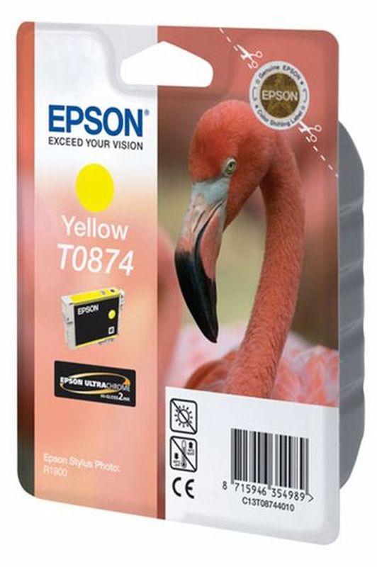 Epson Flamingo Cartouche "Flamant Rose" - Encre UltraChrome Hi-Gloss2 J