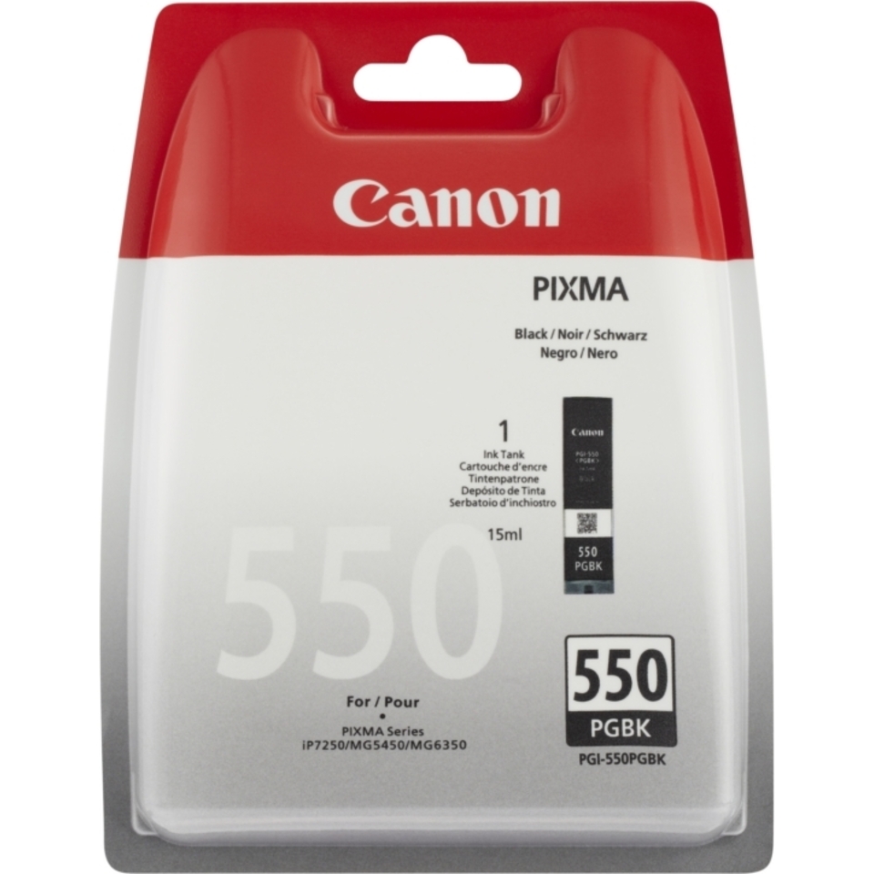 Canon PGI-550 PGBK w/sec cartouche d'encre 1 pièce(s) Original Rendement standard