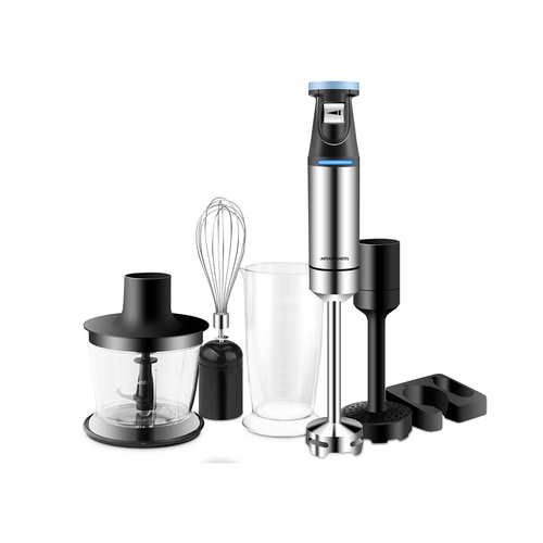 Arthur Martin AMP189 blender 0,5 L Mélangeur par immersion 600 W Noir, Acier inoxydable