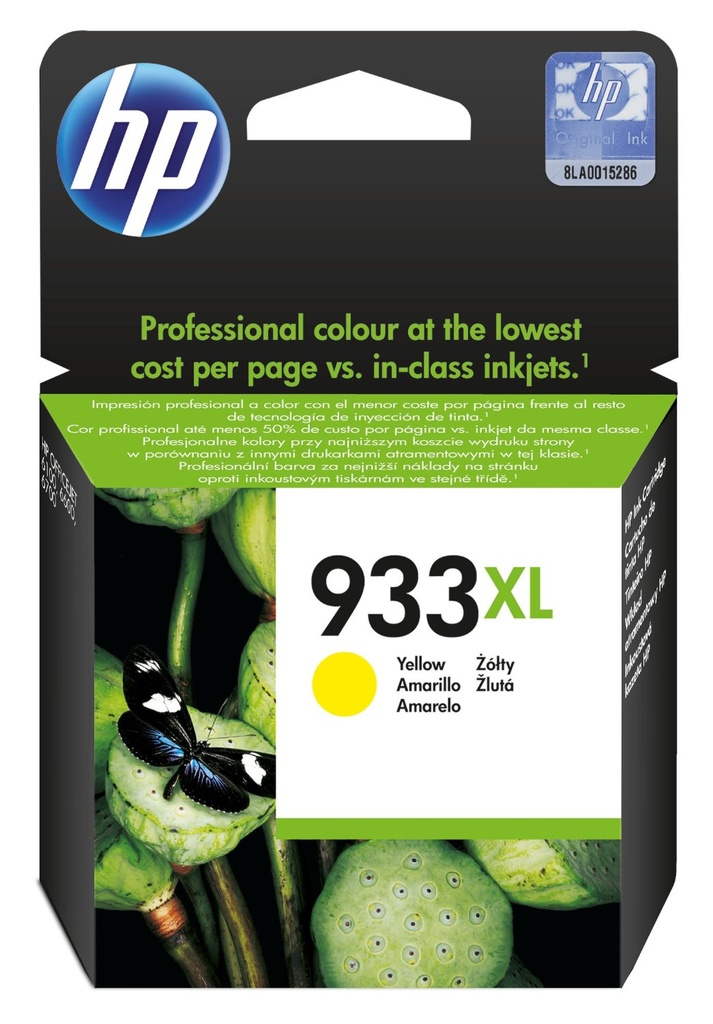 HP 933XL cartouche d'encre jaune grande capacité authentique