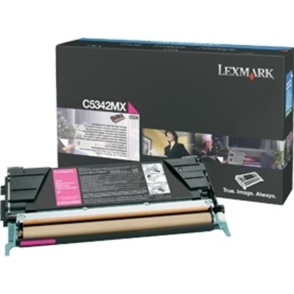 Lexmark C5342MX Cartouche de toner 1 pièce(s) Original Magenta