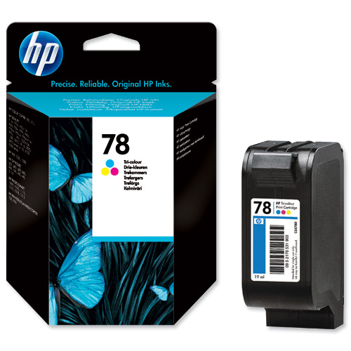 HP 78 cartouche d'encre trois couleurs authentique