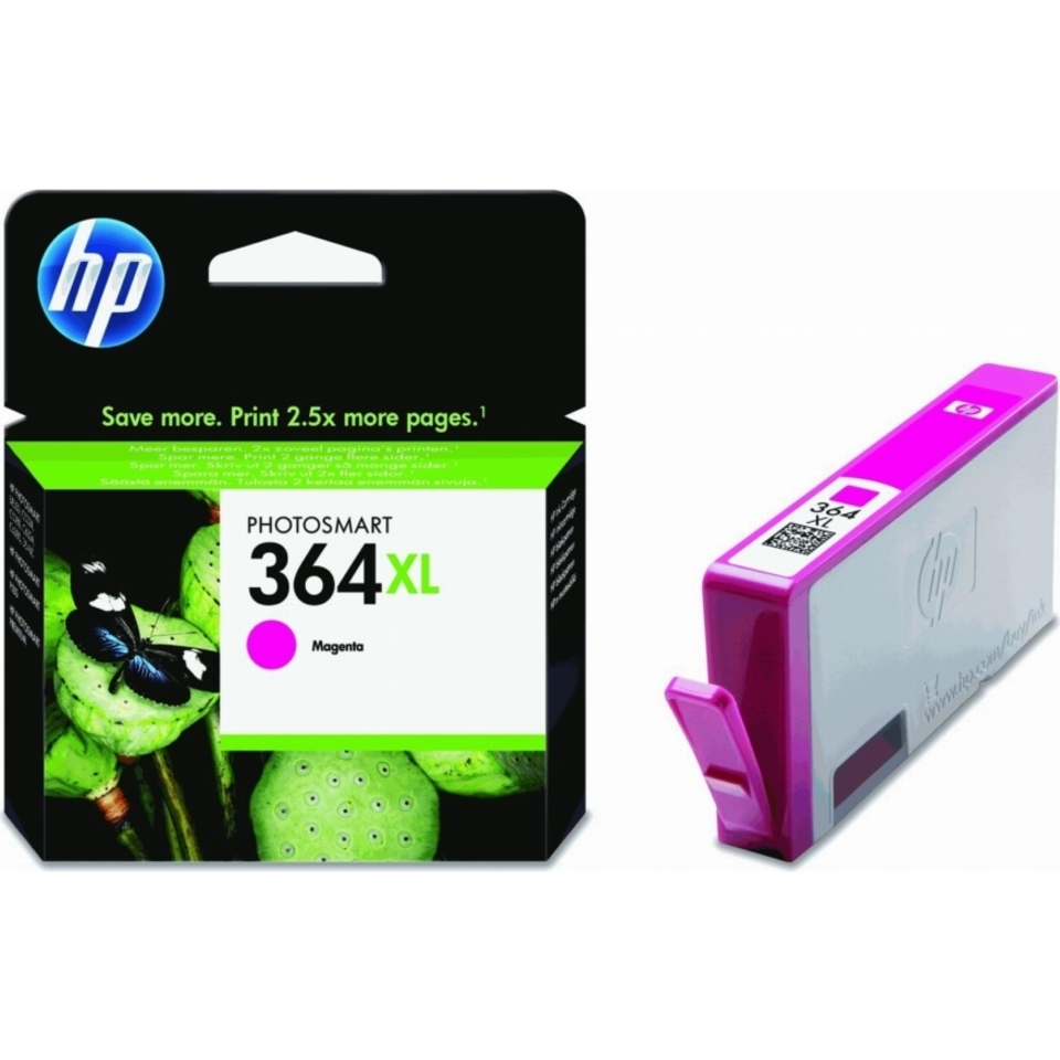 HP 364XL cartouche d'encre magenta grande capacité authentique