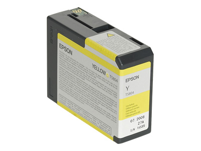 Epson Encre Pigment Jaune SP 3800/3880 (80ml)