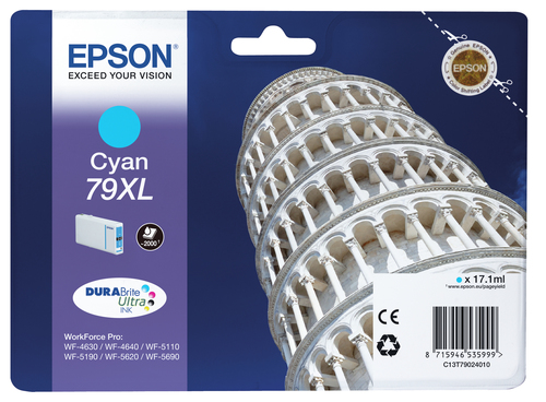Epson Tower of Pisa Encre Cyan "Tour de Pise" XL (2 000 p)