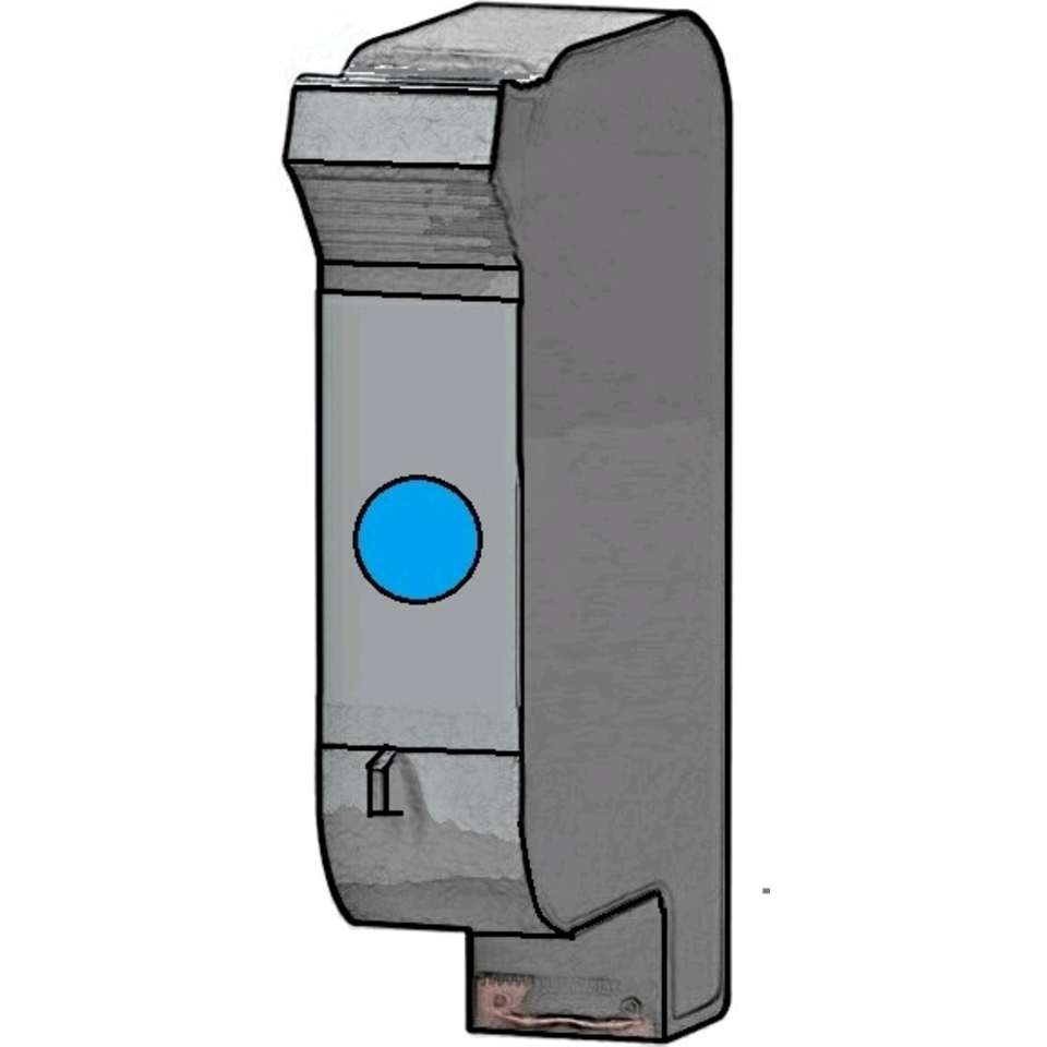 CART BLEU HP SPS P/AFFRANCHIR REF FOURNISSEUR: 760150 /POUR MATERIEL SECAP 42ML
