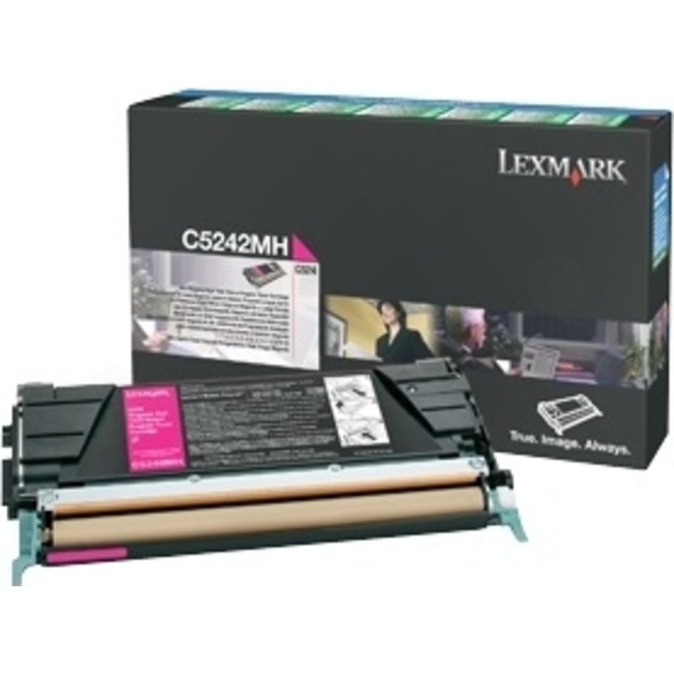 Lexmark Magenta High Yield Toner Cartridge for C524 Cartouche de toner Original