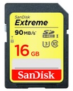 SanDisk Extreme 16 Go SDHC UHS-I Classe 10