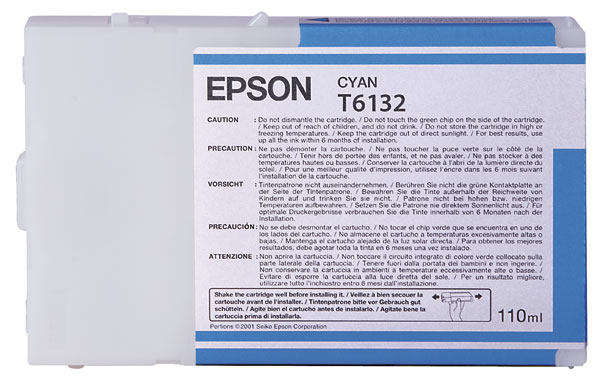Epson Encre Pigment Cyan SP 4400/4450 (110ml)