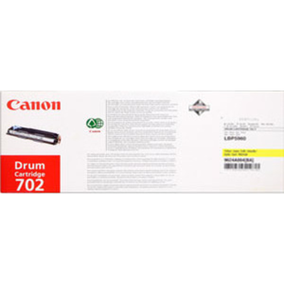 Canon Drum Cartridge 702 Y Cartouche de toner Original Jaune