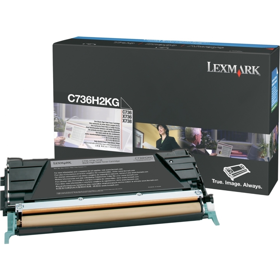 Lexmark C736H2KG Cartouche de toner 1 pièce(s) Original Noir