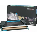 Lexmark C734A1CG Cartouche de toner 1 pièce(s) Original Cyan