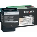 Lexmark C54x, X54x Black Return Programme Toner Cartridge (1K) Cartouche de toner Original Noir