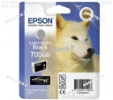 Epson Husky Cartouche "Loup" - Encre UltraChrome K3 VM Gris clair
