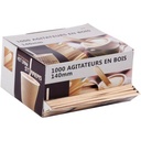 Boîte de 1000 agitateurs en bois 14cm